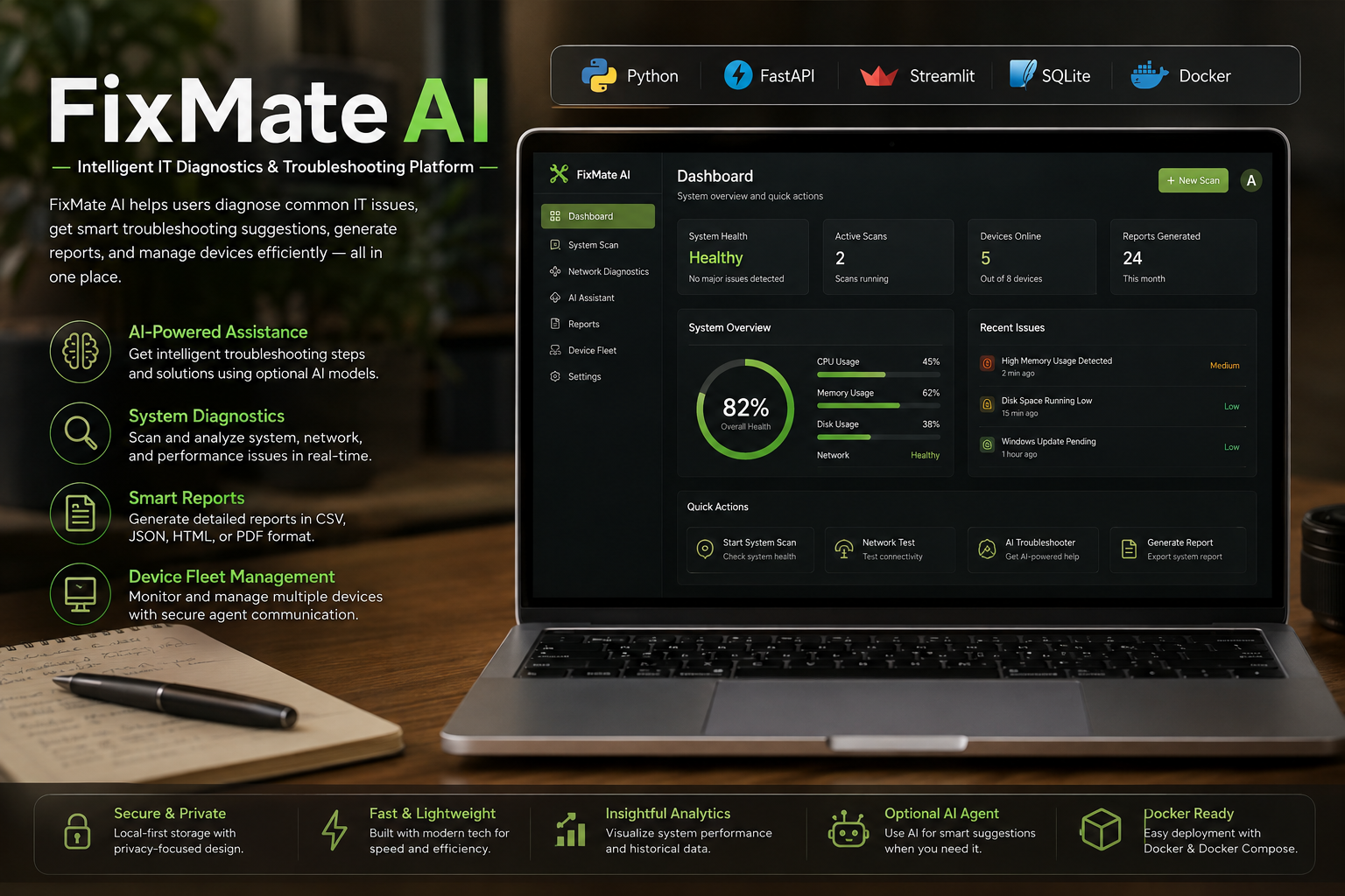 FixMate AI (Ongoing) project preview